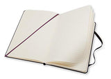 Moleskine Classic Notebook, Hard Cover, Large (5" x 8.25") Ruled/Lined, Black