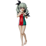 Union Creative Girls Und Panzer: Senshadou Daisakusen Anchovy PVC Figure, Multicolor