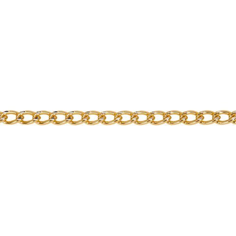 Bulk Buy: Darice DIY Crafts 9mm Diamond Cut Chain Gold 100 feet (3-Pack 1886-22