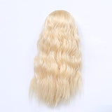 MEShape 1/4 BJD SD Doll Wig Handmade Golden Long Curly Hair Girl Doll High Temperature Silk Hair - Not Suitable for Humans
