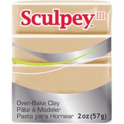Bulk Buy: Polyform Sculpey III Polymer Clay 2 Ounces Tan S302-301 (5-Pack)