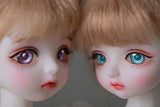 XYZLEO 1/6 BJD Doll 27.2 cm /10.7'' Height 15 Ball Jointed Dolls with Full Set Clothes Shoes Wig Makeup, Best Gift for Girls-Tina,Normal Skin