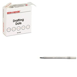 KITBICGSM11BKKOH25900J01 - Value Kit - Koh-i-noor Adhesive Drafting Dots w/Dispenser