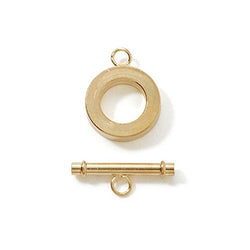 Toggle Clasp with Ring Set - Gold (1 Set/Pack)