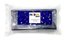 MODOH Plasticine Oil Based Modeling Clay, 2 Pound, Non-Hardening, Long Lasting, Non-Toxic & No-Baking Professional Oil Clay (Gray)