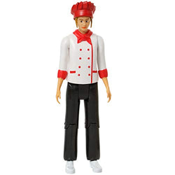 Beverly Hills Doll Collection Sweet Li’l Family Chef Dollhouse Figure - Action People Set, Pretend Play for Kids and Toddlers