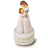 Music Box Gift for Daughter Figurine Sculpted Hand-Painted Statue Figure Musical Gifts to Daughter from Mom Birthday Play Always with Me (Maternal Love)