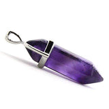 Wholesale 10PCS Genuine Quartz Stone Healing Point Reiki Chakra Pendants Charms Bulk for Jewelry