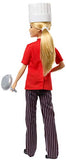 Barbie Chef Doll, Petite, Dressed in Chef-Inspired Coat with Frying Pan, Chef'S Hat and Blonde Hair, Gift for 3 to 7 Year Olds