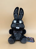 XSmart Mall | Shadow Bonnie/Ghost Rabbit | Special Version |Black | Fan Made | Plush Toy, Gifts for Kid, Girls, Boys | 7"