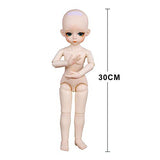 1/6 Doll 30CM Gifts for Girl 18 Joints Doll with Clothes DIY Doll Best Gifts for New Year Handmade Beauty Toy