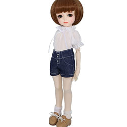 BJD Doll 10 Inch 1/6 SD Dolls for Age 3 4 5 6 7 Years Old Kids Dolls for Girls Baby Cute Doll Toy with Clothes and Shoes Birthday Gift for Girls - Michelle Collection