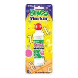 BAZIC Assorted Color 45 Millimeter Bingo Marker, colors vary