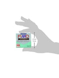 Fimo Soft Polymer Clay 2 Ounces-8020-504 Transparent Green