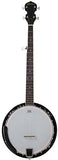 Jameson Guitars 5-String Banjo 24 Bracket with Closed Solid Back and Geared 5th Tuner