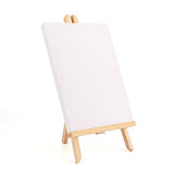 Tosnail 12" x 9" Canvas & 16" x 9" Easel Set Painting Craft Drawing Art Decoration Sets