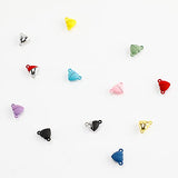 36 Pairs 12 Colors Heart Charms for Jewelry Making Heart Shaped Magnetic Clasps Connected for DIY Couple Bracelet Necklace Making (16x10.5mm)