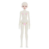 ZDD Fashion Doll 1/4 BJD Doll SD Girl Doll 15.7 Inch Ball Jointed Dolls Female Body + Makeup + Full Set of Accessories for DIY Dolls