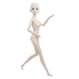 EVA Female BJD Doll Body 1/6 Nude Doll 11 inch BJD Dolls Girl 's Gift,Without makeup