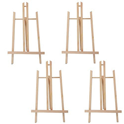 HXSEMAYIG 3pcs 16 inch tabletop display artist easel stand, art