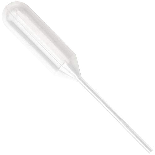 Transfer Pipette, 15.0ml, Narrow Stem, Large Bulb, 155mm, Bulb Draw - 3.2ml, Karter Scientific 221J3 (Pack of 50)