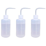 Axe Sickle 3pcs Plastic Safety Squeeze Bottle 500 mL Wash Bottle Watering Tool, Lab Tip Liquid Storage, 16oz / 3 Bottle.