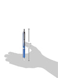 PENTEL EnerGel Alloy RT Retractable Liquid Gel Pen, .7mm, Blue Barrel, Black Ink (BL407CA)