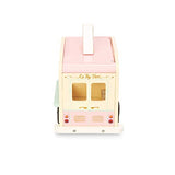 Le Toy Van - Wooden Doll House Dolly Ice Cream Van Play Set for Dolls Houses | Daisylane Dolls House Furniture Sets - Suitable for Ages 3+