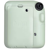 Fujifilm Instax Mini 12 Instant Camera Accessory Kit (Mint Green) with Instax Mini Sky Blue Film (2 Pack), Instax Mini Film - Foil Pack (2 Pack), Instax Mini Accessory Kit & Case