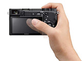 Sony Alpha a6400 Mirrorless Camera: Compact APS-C Interchangeable Lens Digital Camera with Real-Time Eye Auto Focus, 4K Video, Flip Screen & 16-50mm Lens - E Mount Compatible Cameras - ILCE-6400L/B