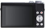 Canon PowerShot G7 X Mark III Camera w/ 1 Inch Sensor & 4k Video - Wi-Fi & Bluetooth Enabled (Silver) & LED Video Light, 64GB Transcend Memory Card, Extra Battery + Commander Optics Accessory Bundle