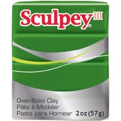 Bulk Buy: Polyform Sculpey III Polymer Clay 2 Ounces Leaf Green S302-322 (5-Pack)