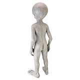 Design Toscano LY612299 The Out-of-this-World Alien Extra Terrestrial Statue: Large,Gray Stone Finish