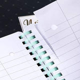 A4 Notebooks/Journal - 3 Pack Lined A4 Ruled Notebook Journal with Premium Paper, Wirebound, 9" × 11.75“, Soft Ring, Easily Tear Off