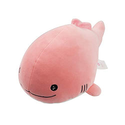 Molizhi Soft Whale Shark Stuffed Animal Big Hugging Plush Pillow Doll Fish Toy Gifts for Girls Boys Friends Kids Children Baby 27.2 inches (Pink)
