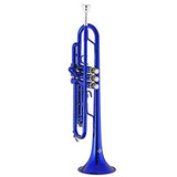 Kaizer TRP-1000BL Standard B Flat Bb Student Trumpet - Blue
