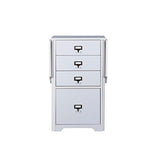 SEI Furniture Fold-Out Organizer Convertible Desktop Craft Desk, White