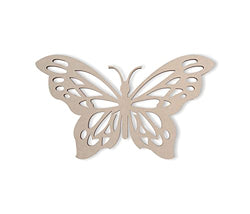 Wooden Butterfly Cutout, Home Decor, Wall Hanging, Nursery Wall Art, Yoga Studio Decor, Unfinished and Available in Many Sizes