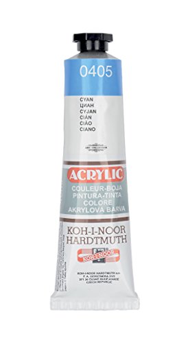 KOH-I-NOOR 016271000000 40 ml Acrylic Colour Paint - Cyan