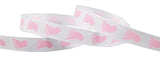 HipGirl Pink Ribbon for Crafts 25 Yards It's a Girl Baby Shower 3/8" - 1.5" Grosgrain, Satin,