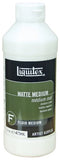 Liquitex Professional Matte Fluid Medium, 16-oz