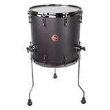 Sawtooth Hickory Series 20" Bass Drum, 6pc Shell Pack, Satin Dark Chocolate (ST-HBD-20-6PC-CS)