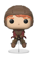 Funko Pop! Movies: Harry Potter - Ron On Broom Collectible Figure