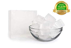 100% ORGANIC ULTRA CLEAR TRANSPERENT GLYCERIN Soap Base by Velona | Melt & Pour all Natural Bar For The Best Result | Size: 5 lb