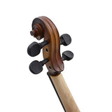 Student Violin Antique Matte Violin 4/4 Acoustic Wooden Fiddle Stringed Instrument with Accessories Set (Color : 4-4)