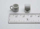 20 White Coffee Mug Tea Cup S Size Dollhouse Miniatures Food Kitchen by Cool Price