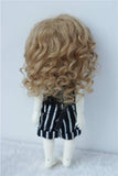 Doll Wigs Jusuns JD039 Baby Wave Curly Mohair BJD Doll Wigs Full Sizes Doll Accessories (Ash Blond, 4-5inch)