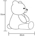 1.2M Giant Teddy Bear Plush Toy 4ft Big Cuddly Stuffed Animals Doll Gift for Valentines Kids Girlfriend (Ice Cream, 47 in/120cm)