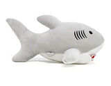 Pluffins Shark Plush - Stuffed Animal in 3 Colors - 3-Pack