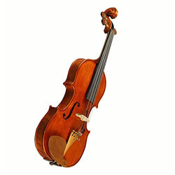 Student Violin Entry-Level Violin Handmade High-Grade Tiger Pattern Playing Grade Violin (Color : 1/2)